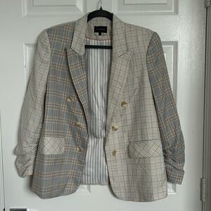 1. State patchwork blazer